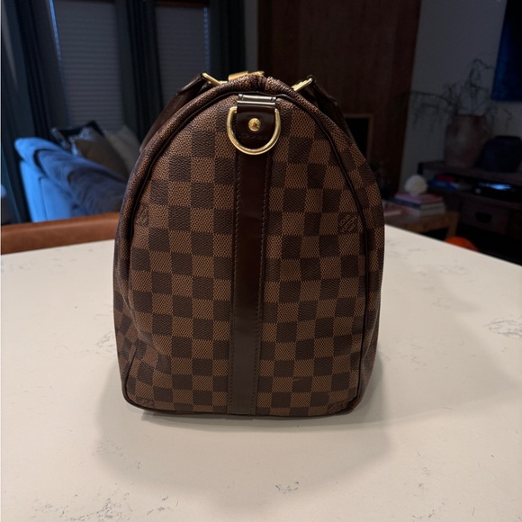Louis Vuitton Keepall Bandouliere Bag Damier Ebene 45 - Picture 13 of 16
